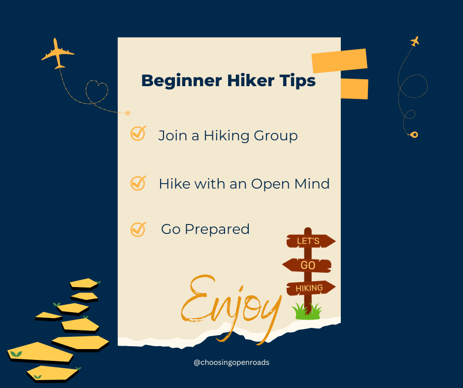 beginner hiking tips