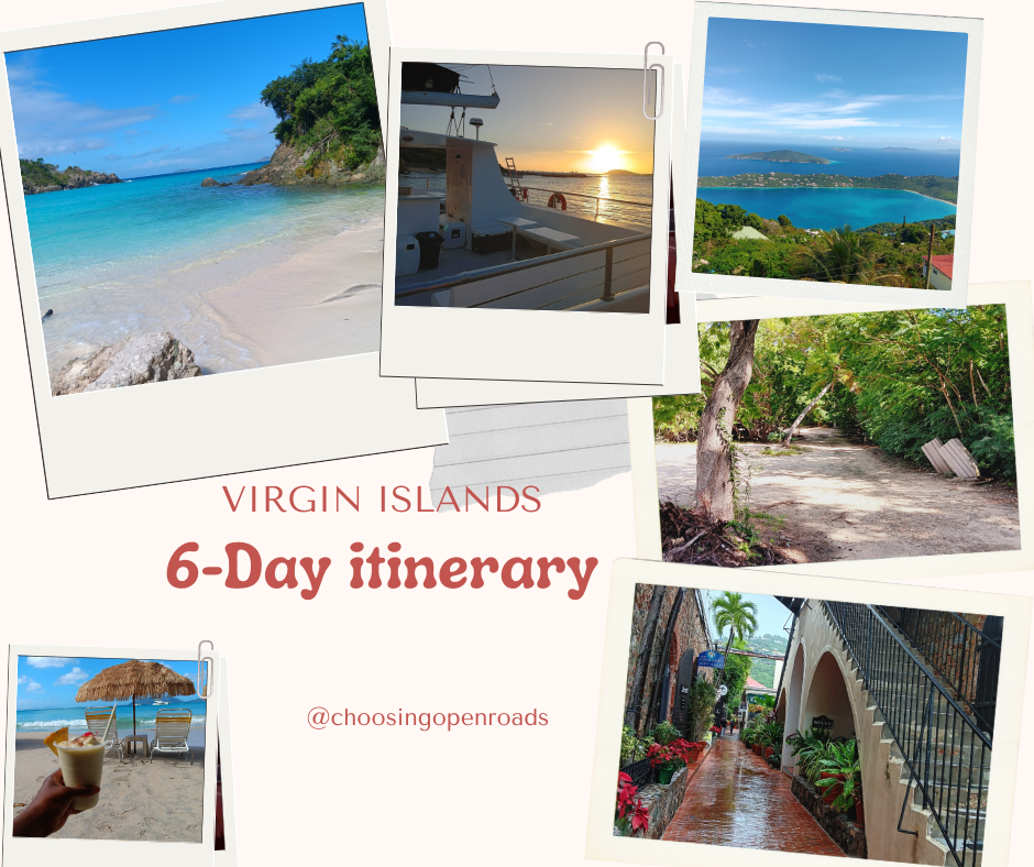 6-day Virgin Islands Itinerary