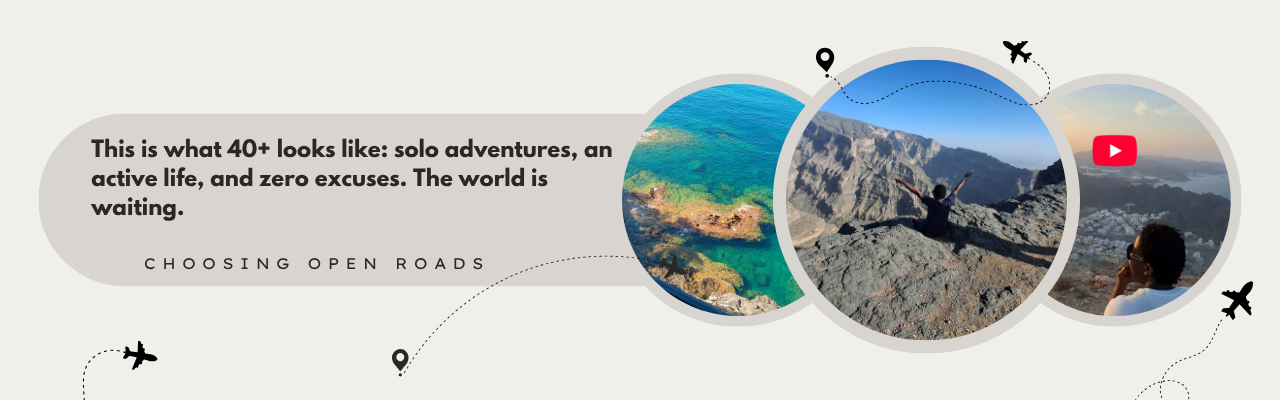 This is what 40+ looks like solo adventures, an active life, and zero excuses. The world is waiting. (2)